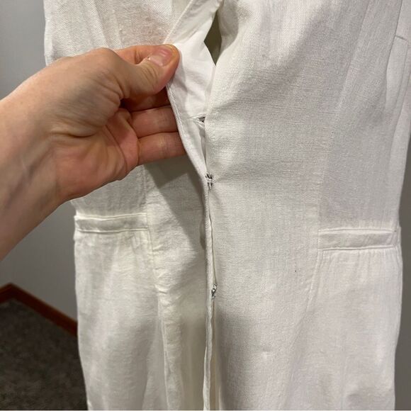 Target A New Day off White button down mini Dress size extra large - Picture 6 of 13